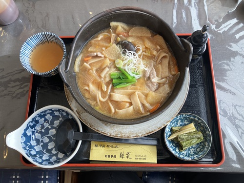 小川村郷土料理おぶっこ　道の駅おがわ　食事処味菜（あじさい）　＠小川村ランチグルメ