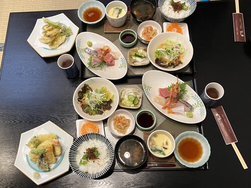 至福のランチ「葉月御膳」　＠大町市四季彩葉月