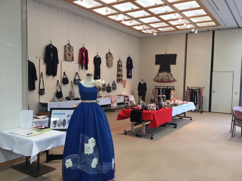 小川村でリメイク展示会