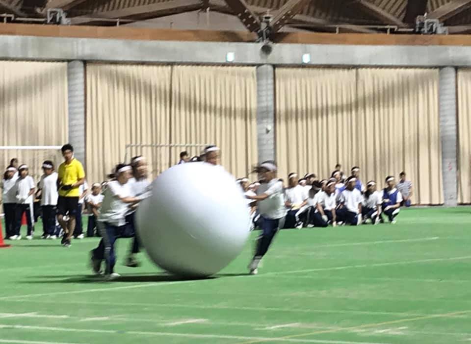 【白熱する第15回才教学園運動会】
