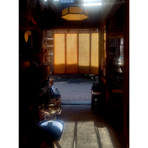 店内、秋へ移ろう