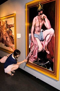 ・寺泊のトリックアート