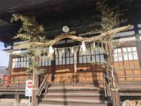 安達神社正月飾り［平林区］