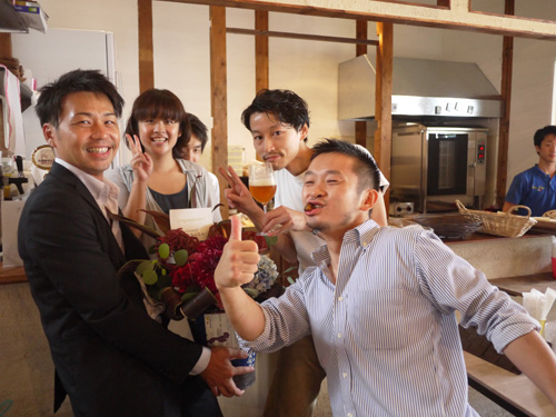 レセプションありがとうございました！