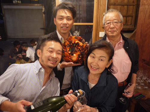 レセプションありがとうございました！