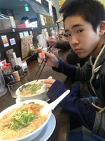 連日ラーメン