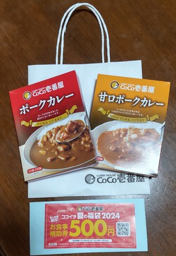 CoCo壱番屋「ｶｼﾐｰﾙﾁｷﾝｶﾚｰ」