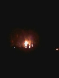 ・近所で火事発生！
