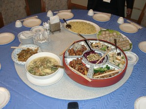 長野県地球温暖化防止活動推進員集合研修会の夕食