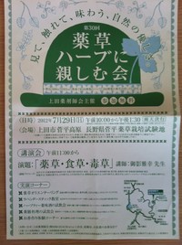 薬草ハーブに親しむ会