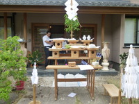 家の改修工事の地鎮祭＆Rioちゃんの笑顔