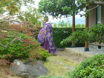 家の改修工事の地鎮祭＆Rioちゃんの笑顔