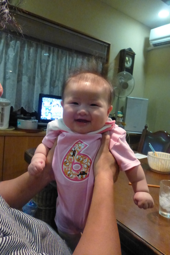 Rioちゃん、背番号6