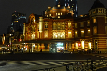 東京駅舎の夜景☆～KITTE・ｼﾘｰｽﾞ⑤