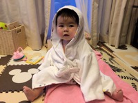 Ｂａｂｙの、ﾊﾞｽﾛｰﾌﾞ、お揃です。