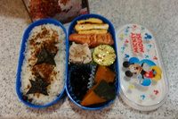 次男君のお弁当
