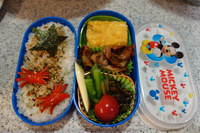 次男君のお弁当