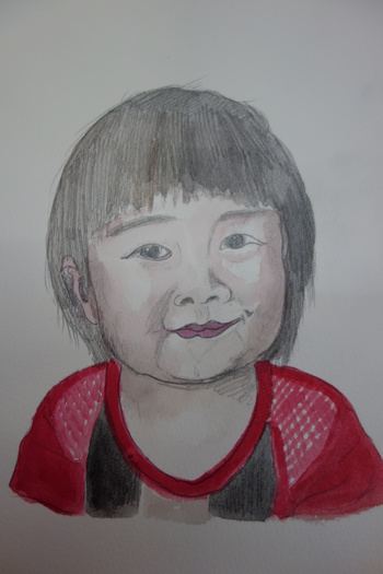 似顔絵のﾘﾍﾞﾝｼﾞ