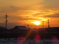 ｵﾚﾝｼﾞ色の夕焼け☆