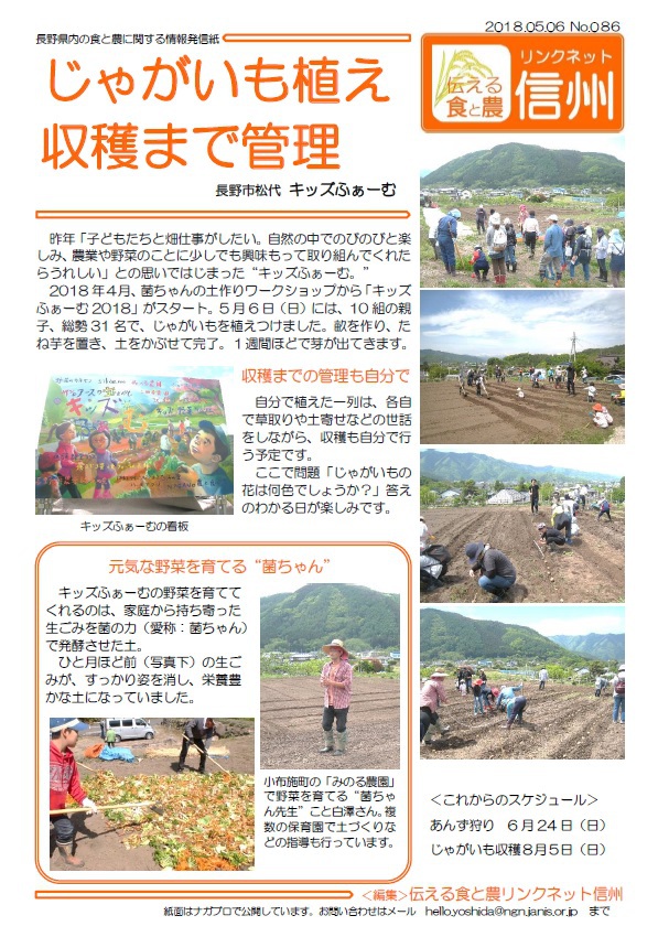 じゃがいも植え