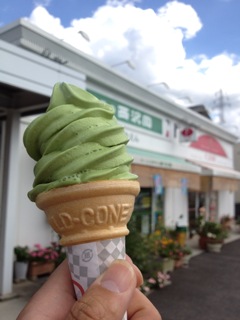 抹茶のソフト☆