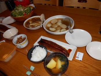 昨日の晩ご飯