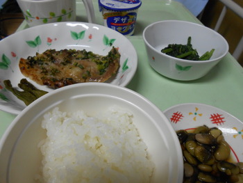 今日のご飯