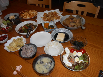 今夜の晩ご飯