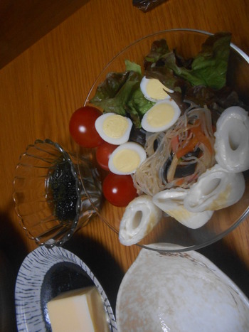 今夜の晩ご飯