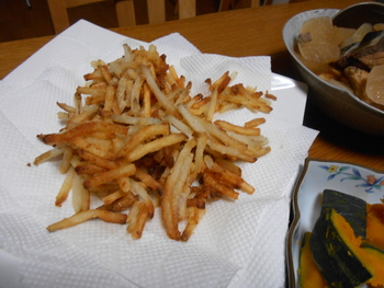 今夜の晩ご飯
