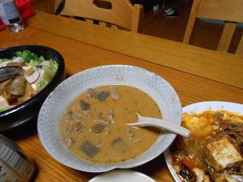 昨日の晩ご飯