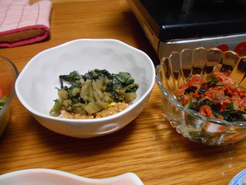 昨日の晩ご飯