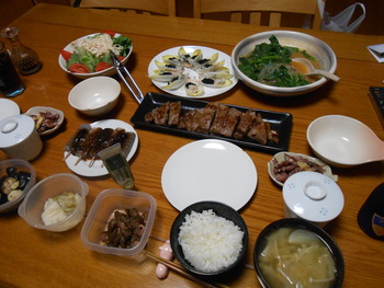 昨日の晩ご飯