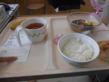 今日のお昼