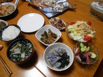 ある日の