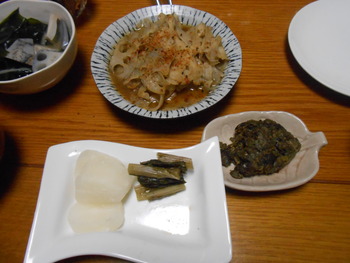 ある日の