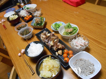 一昨日の晩ご飯