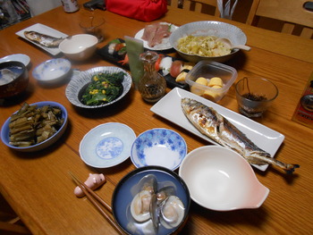昨日の晩ご飯