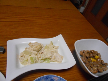 昨日の晩ご飯