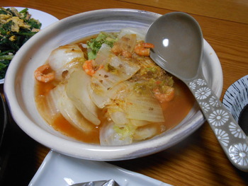 今夜の晩ご飯