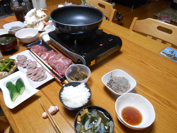 昨夜のご飯