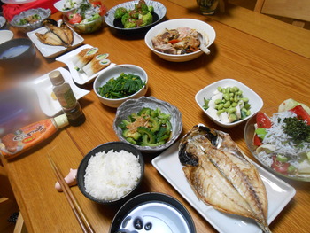 昨日の晩ご飯