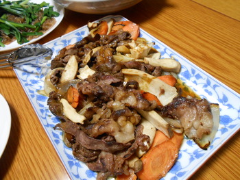 昨日の晩ご飯