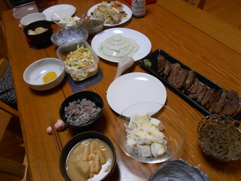 昨日の晩ご飯