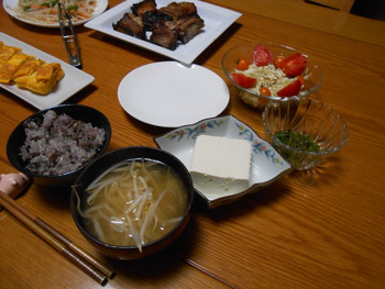 昨日の晩ご飯