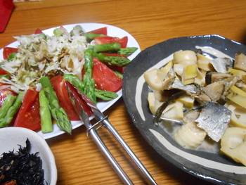 昨日の晩ご飯