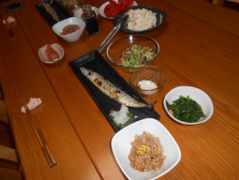 昨日の晩ご飯