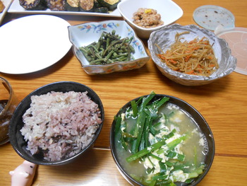 昨夜のご飯