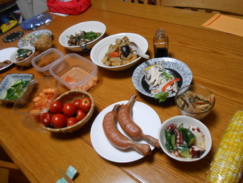 昨日の晩ご飯