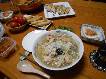 〆のラーメン